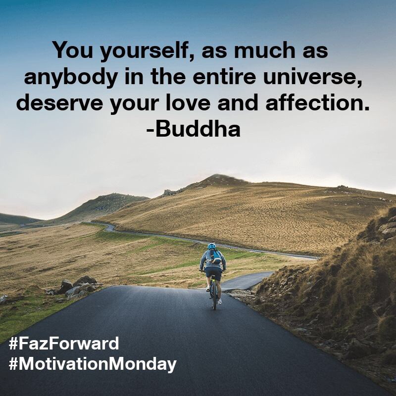 FazF0rward's tweet photo. Get a head start on the new week with some positive self-talk. Want to discover more ways to bring yourself towards greater heights? Book a chat with our #FazForward coaches today.
#MotivationMonday #kickstartYOU #unleashpotential #coaching #mentoring #positivereinforcement https://t.co/hQDBaHnkyI