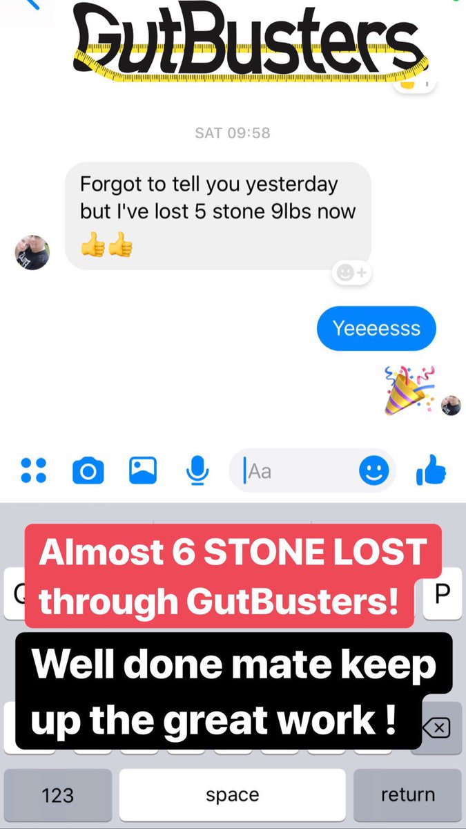 INCREDIBLE Results so far from one of our clients at GutBusters 🎉

Keep up the great work mate !
#menshealth #mensfitness #health #healthylifestyle #fatloss #fatlosstransformation #fatlossjourney #weightlosstransformation #weightloss #weightlossjourney  #mindset #goalsetting