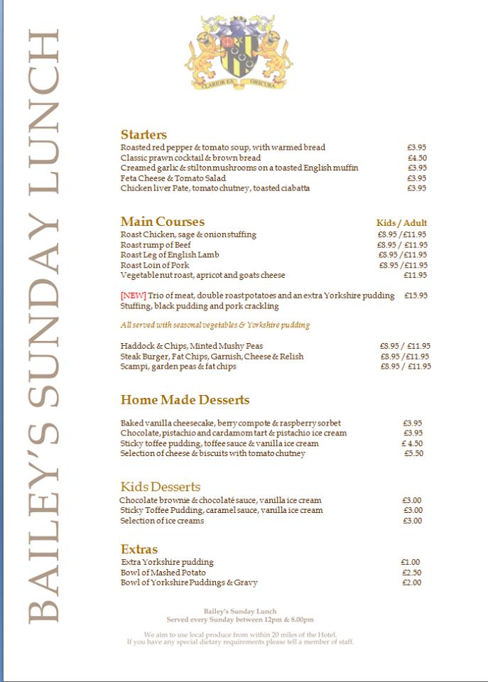 strhotelsdurham's tweet photo. Sunday Lunch The Honest Lawyer Hotel serving from 12 until 8pm call 0191 3783780 to reserve a table! https://t.co/jDpSqFMbtV