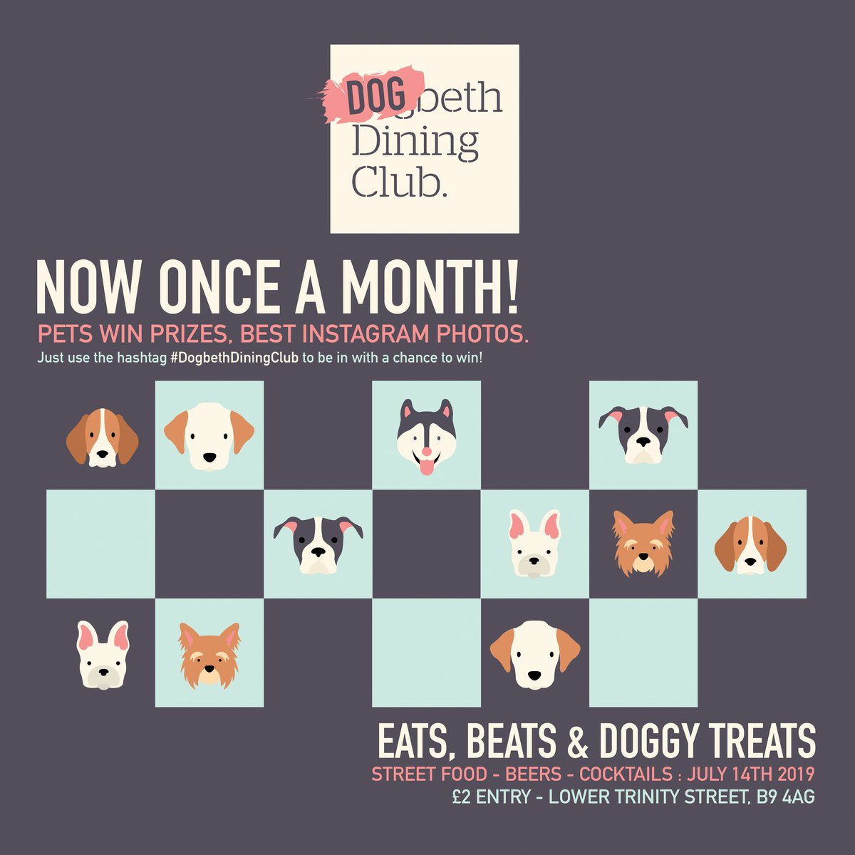 Happy #DogbethDiningClub day! 🐻

We're open from 12 with food from <a href="/flatsdoughnuts/">flatsdoughnuts</a> <a href="/SaiBuddhaBelly/">Soi 1268</a> <a href="/dickssmokehouse/">Dick's Smokehouse</a> and more 🏆

Best dressed pooches win a £50 <a href="/PetsatHome/">Pets at Home</a> voucher.