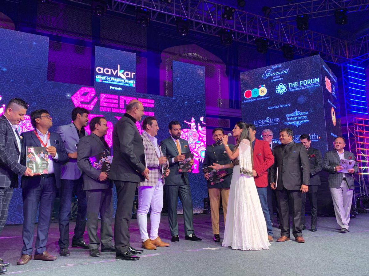 emf_ace's tweet photo. The successful launch of EMF ACE Magazine!
@FairmontHotels @lakshyarajmewar 

#EMFACEMagazine #Launch #EventManagementFederation #EMF #EMFACE #EMFACE2019 #ACE2019 #EventManagement  #WeddingPlanner #PanelDiscussion #DestinationWedding #EventManager #FairmontJaipur #Jaipur https://t.co/OmkTPuGcJE