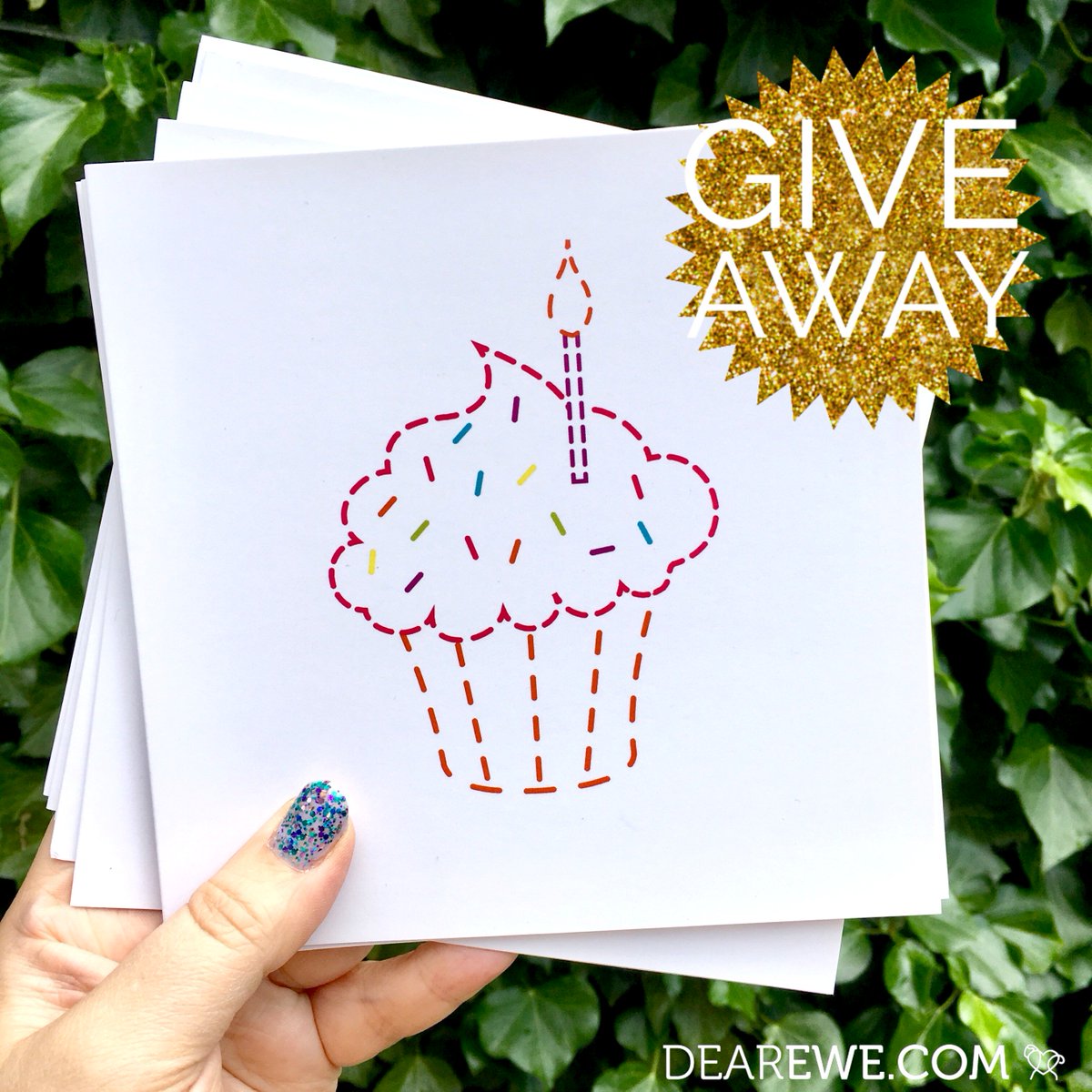 dear_ewe's tweet photo. Good morning #UKGiftHour #UKGiftAM - This week we are giving folks the chance to win 5 of our fun greetings cards to celebrate any occasion @dear_ewe style. See our post on our Facebook page for more details: https://t.co/NHwFItpZty
#dearewe #giveaway #greetingscards https://t.co/ZuOzwBKmu7