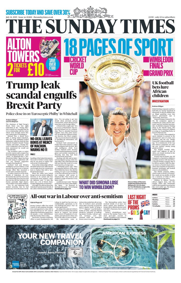 CleanAirLondon's tweet photo. #BorisPrediction | First acts on @BorisJohnson becoming PM will include: reducing stamp duty on his house(s); and stopping all investigations into #DarrochGate cc @jeremycorbyn @joswinson @EdwardJDavey @jon_bartley @sianberry https://t.co/XTxJXV1IAJ