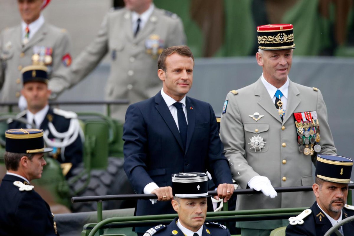 Macron hails European defence cooperation in Bastille Day message: 'Not since the end of the Second World War has Europe been so necessary' #14Juillet 🇫🇷  bit.ly/2jPTYWB