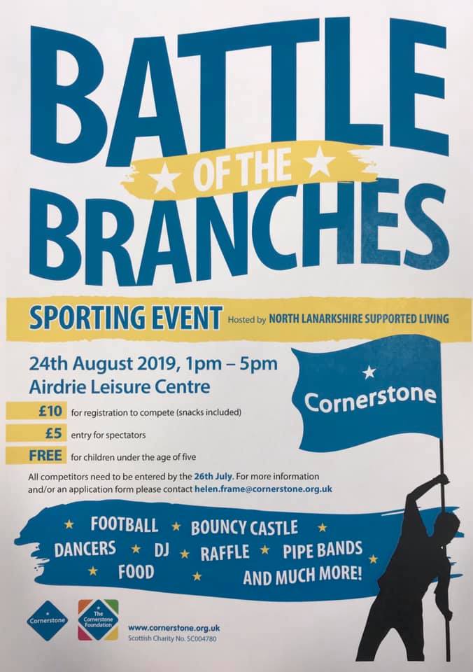 Sign-up is now open for <a href="/CornerstoneNor1/">Cornerstone North Lanarkshire</a> Battle of the Branches! ⚔

Friends, colleagues and families from all of our branches will be competing for the top spot at the exciting event.

bit.ly/battleofthebra…