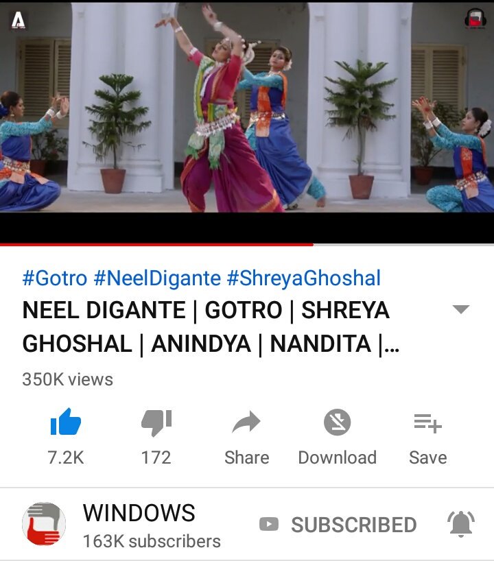 SonaSsg's tweet photo. CONGRATULATIONS ! 👏👏
#350K Views for the extreame vibranting song #NeelDigante from #Gotro &amp; counting.. 
@Shreyaghoshal &amp; @onindochatt your collaboration uplifting mind ! 
@ManaliManishaDe @Nigel_Akkara @WindowsNs Great work! 
Guysss keep enjoying:
https://t.co/96Dt4mMLCt https://t.co/686QmL6SVw