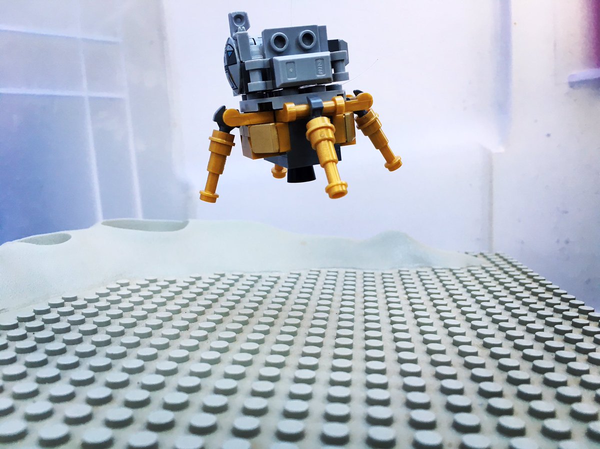 JamesTMcIntyre's tweet photo. Almost there.....

#Apollo50th #Apollo11 #lego #nasa #space https://t.co/w3fU2d5BVF