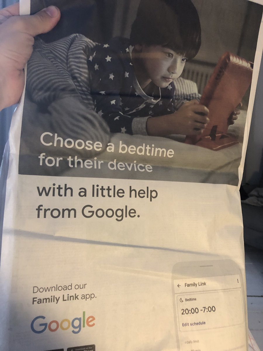 Or perhaps put them to bed yourself and put the screen away?