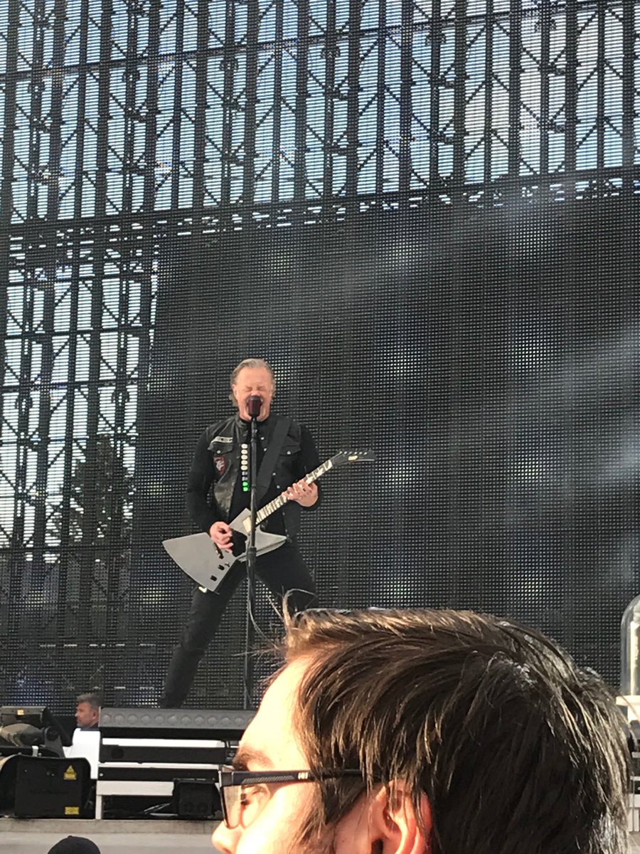 criwestx's tweet photo. What a fantastic experience! @Metallica LIVE for the first time in my life! #metintrondheim #metfamily #metallica #legends #goldencircle https://t.co/pQ7XWXhvyu