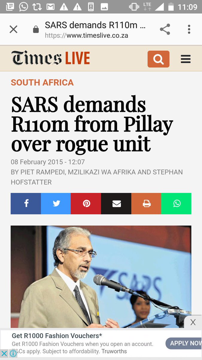 Jed38111039's tweet photo. Do you know that it has cost SARS &amp; Taxpayers R110 million to run rogue unit &amp; R560 million to buy equipments, total of R670 million. For a unit that was filled with 28 apartheid spies &amp; just to spy at  black citizens, black SARS employees &amp; black traders. https://t.co/BuYuN3pCNN