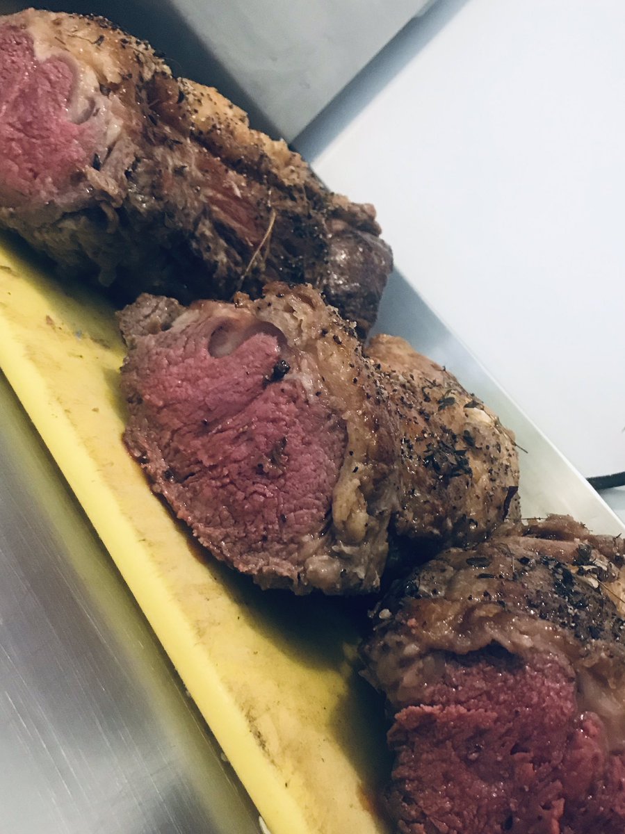 Sunday sirloin just out the oven <a href="/HeartHexham/">The Heart, Hexham</a> #northumberland #beeftweet