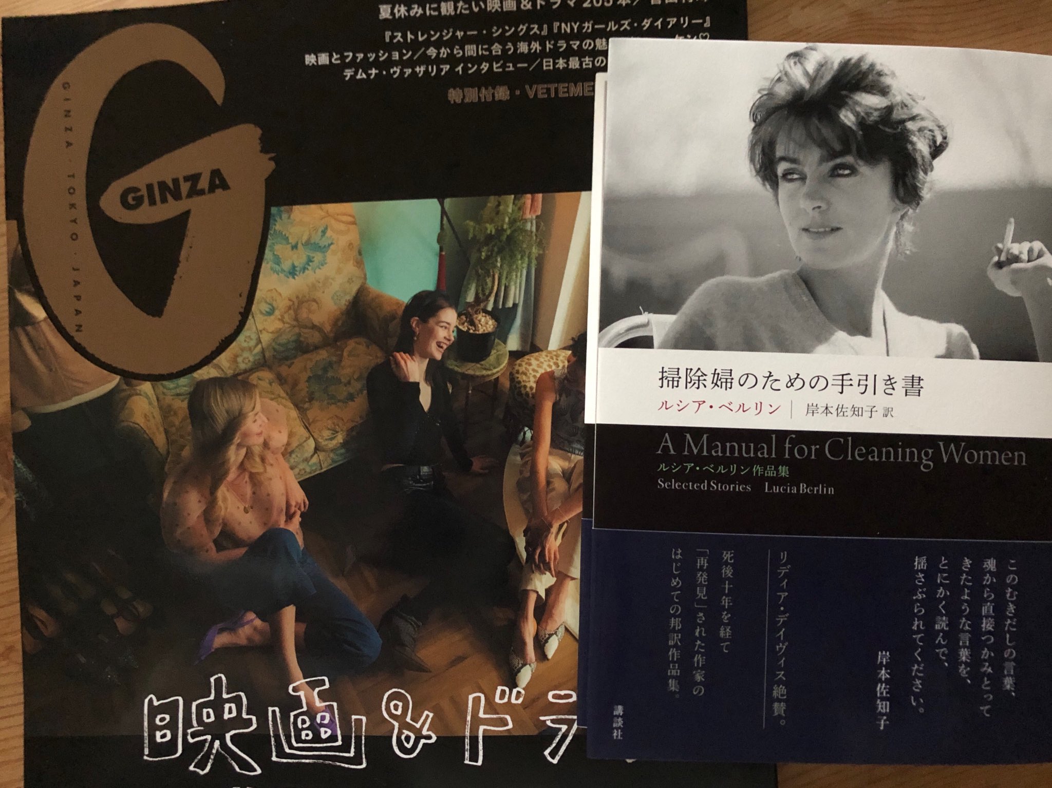 群像 Pa Twitter Ginsa 8月号新作レビューで 掃除婦のための手引き書 を紹介いただきました ライターは鳥澤光さんです