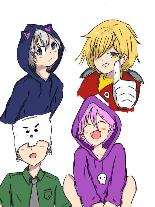 日常組のtwitterイラスト検索結果 日常組のtwitterイラスト検索結果
