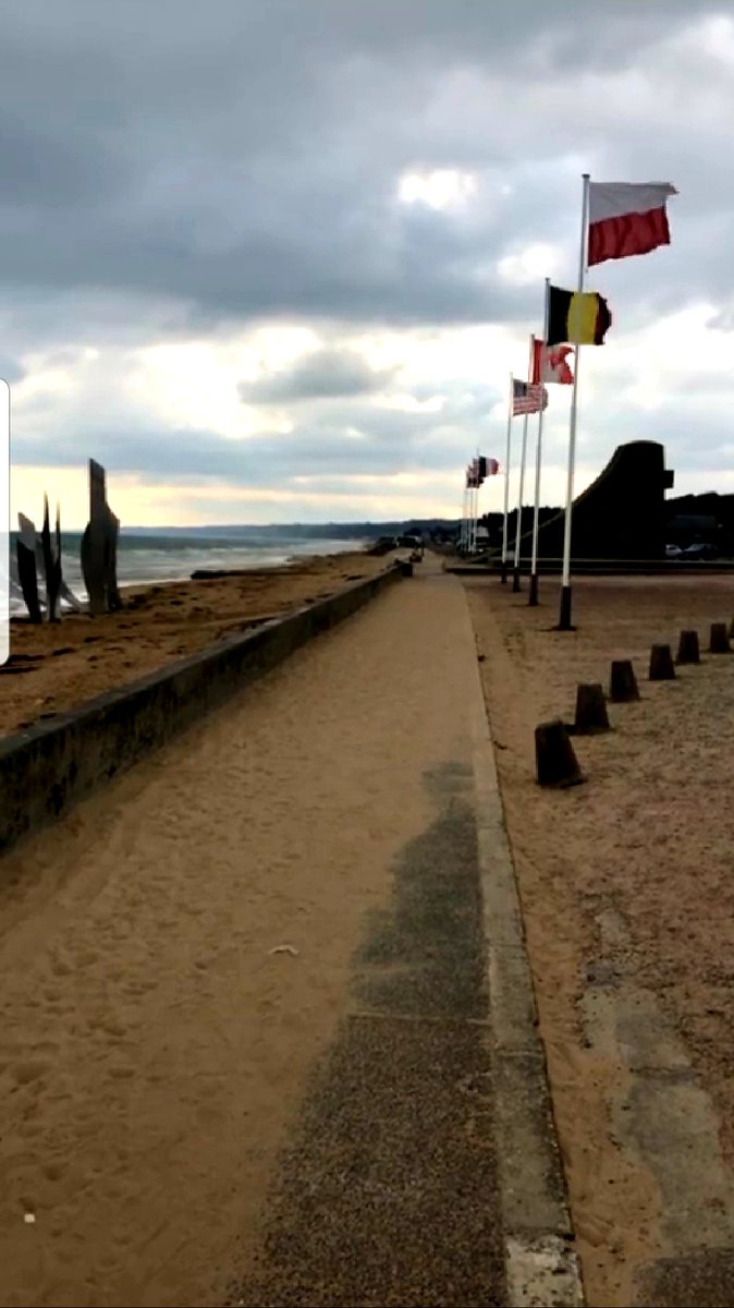 WhickhamSchool's tweet photo. Poignant morning spent at Omaha Beach and the American cemeteries. Our #Normandy19 trip are now heading for the German cemetaries 
#LestWeForget #RichExperience https://t.co/lyHykVagnE