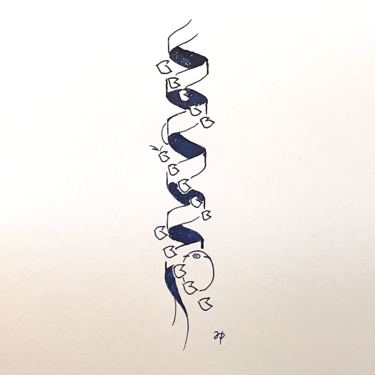 suzumeno_co's tweet photo. 螺旋
#ぼたもち #イラスト #ゆるイラスト #ゆるいイラスト #手描きイラスト #アナログ #ペン画 #インク画 #オリジナルキャラクター #オリジナルイラスト #螺旋 #らせん #ねじまき草 #ネジバナ #illustration #illustrationart #artwork #drawing #ladiestresses #screwflower #spiral https://t.co/z6cbzGkAfF