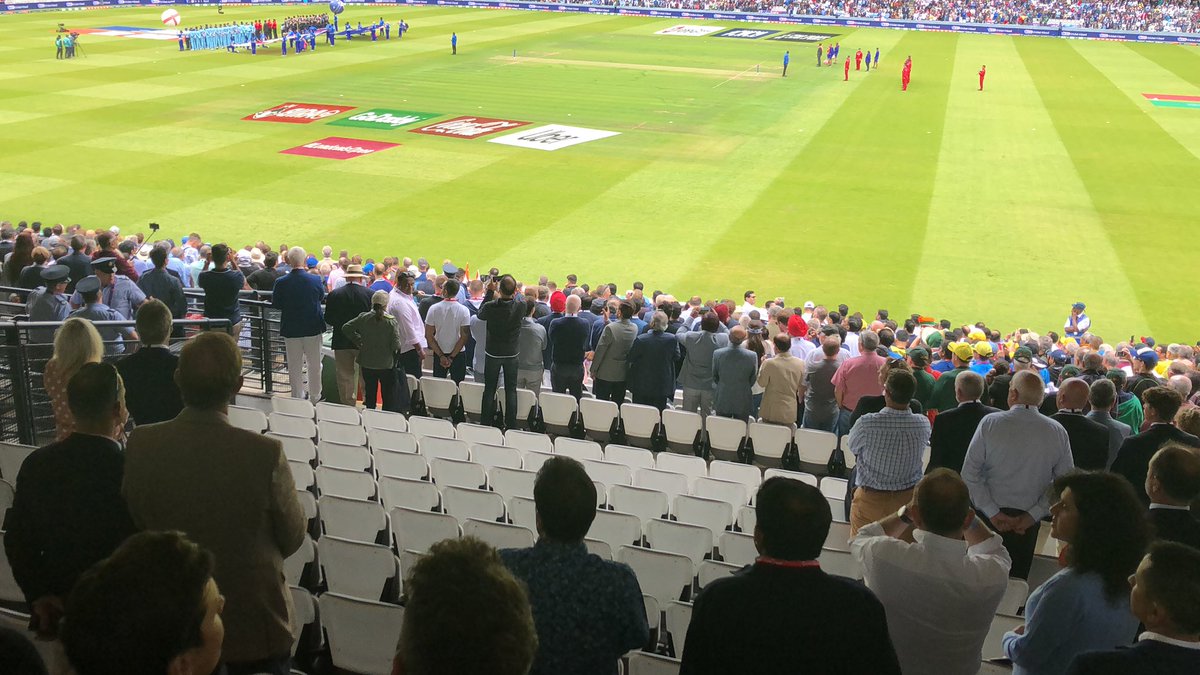 Empty seats at Lords.  Disgraceful. #icccwcfinal