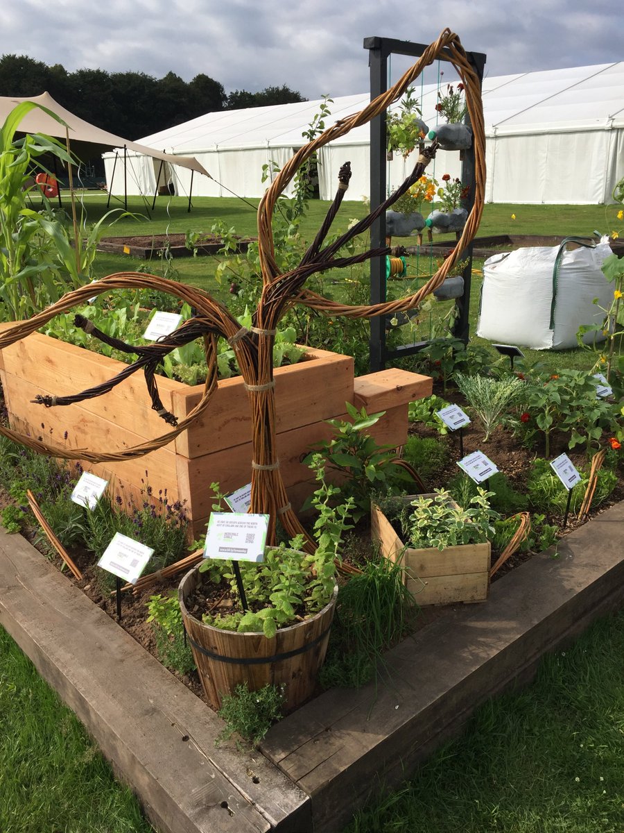 Some final touches to do but we're really happy with the North West <a href="/IncEdNetwork/">Incredible Edible</a> garden we have been creating at the <a href="/The_RHS/">The RHS</a> Tatton Show #RHSTatton #SocEnt #ConnectedCommunities #growyourown 😀