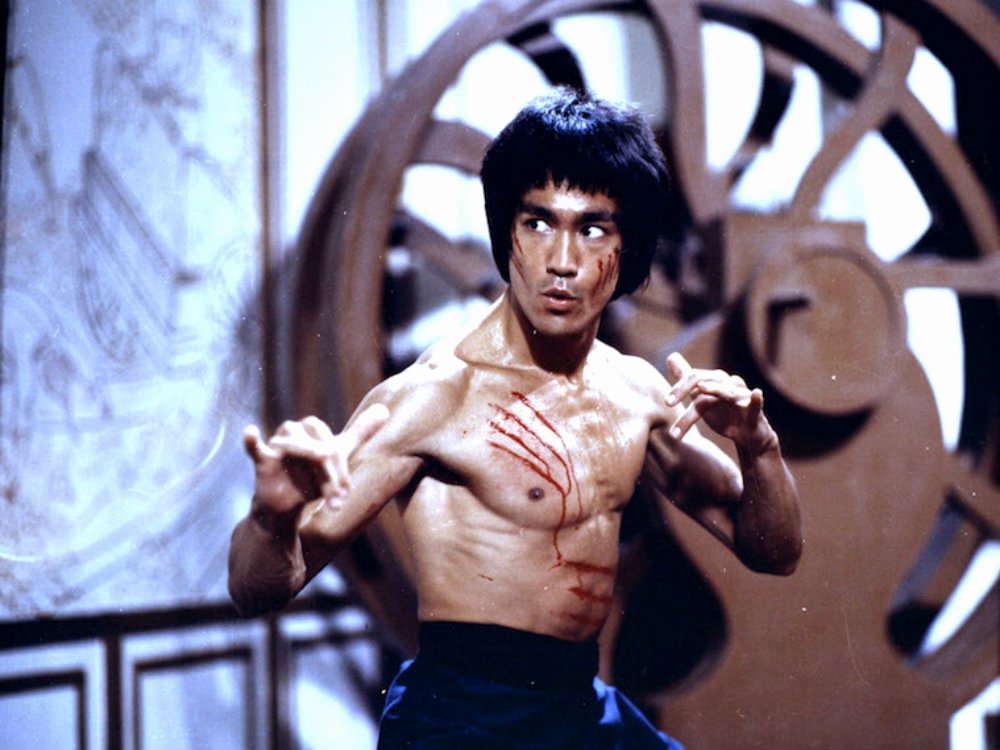 KFMovieGuide's tweet photo. On the 46th anniversary of his passing, today we are celebrating the life and career of @brucelee. Here's our five-star review of the 1973 martial arts classic, #EnterTheDragon. https://t.co/sNR3dmqtpW https://t.co/tPL3ARL4cr