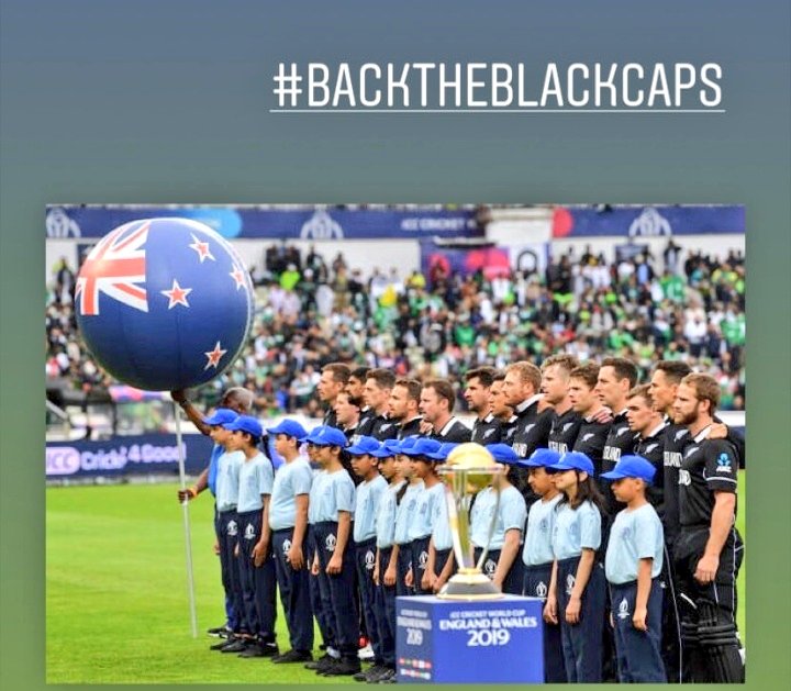 Iamvj21's tweet photo. #wc2k19 #WorldCupfinal #NZvsENG  
Go on kiwis ,#kanewillkamson good luck guys https://t.co/PJNMWmoLoO