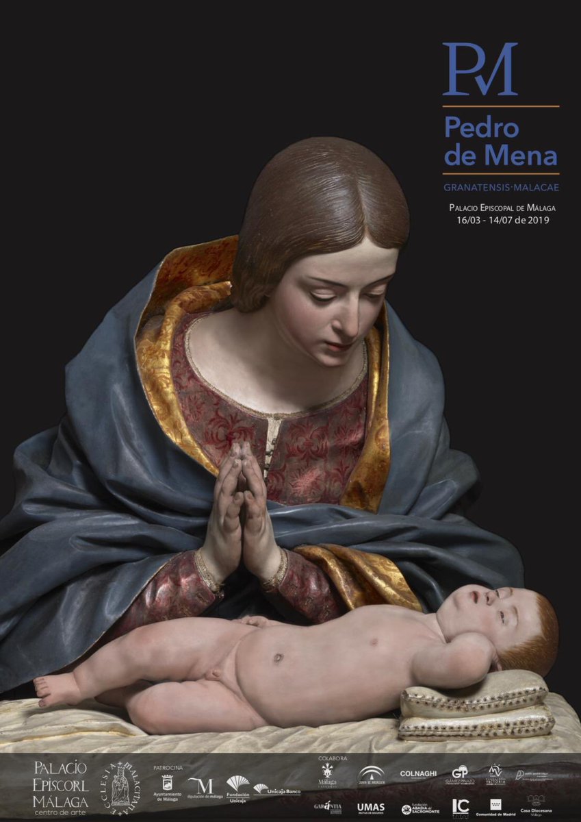 EpiscopalMalaga's tweet photo. Atención. Hoy es el último día para visitar la exposición “Pedro de Mena. Granatensis Malacae”. Por ello, la visita hoy será gratuita. Disfruta por última vez de una muestra antológica sobre el insigne escultor. #arte #malaga #museo #mena2019 https://t.co/cs82A7Ojun