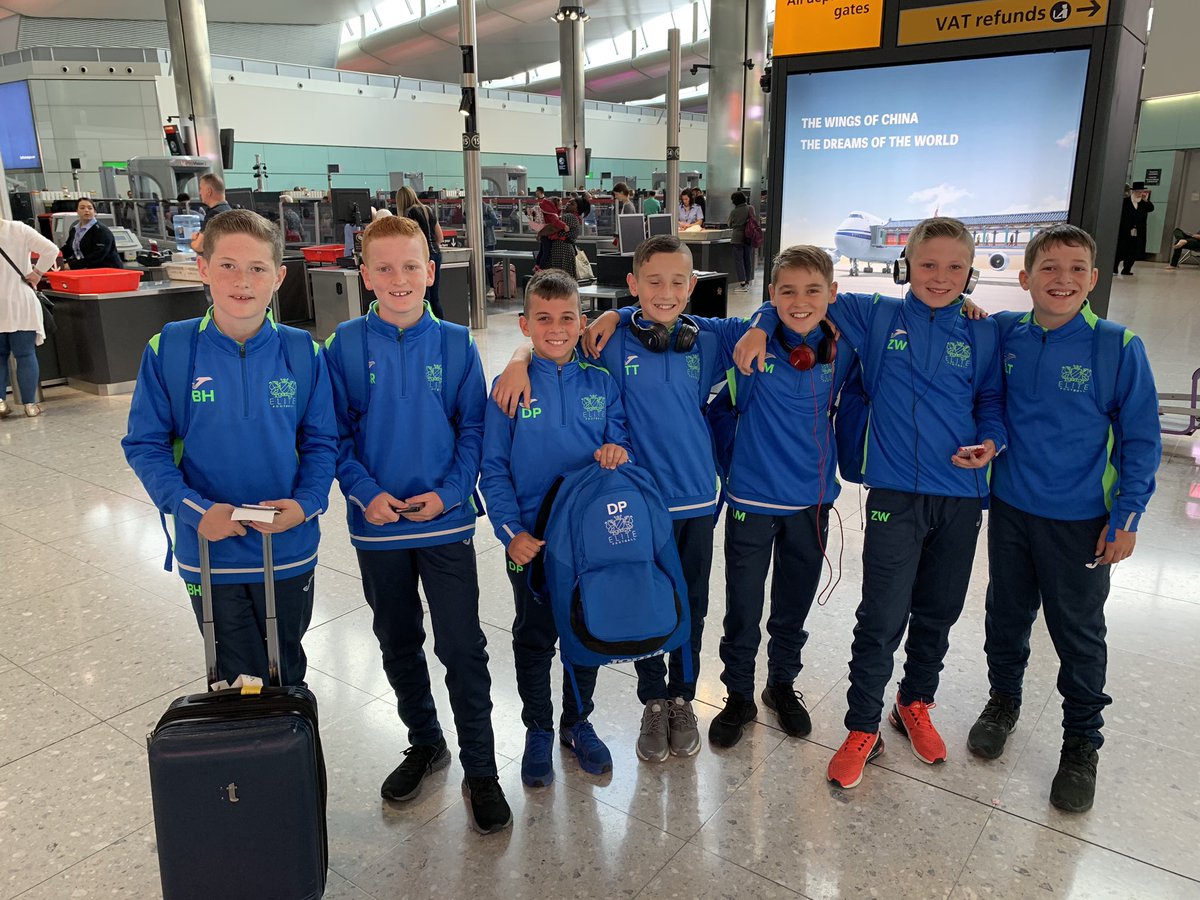 davesrogers's tweet photo. Early start for JR, to meet up with the rest of the travelling team. The start of a great adventure. @academystjames @BoscombeYouthfc #GothiaCup https://t.co/iOuBpPBDNz