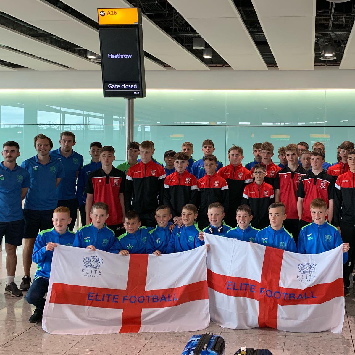 davesrogers's tweet photo. Early start for JR, to meet up with the rest of the travelling team. The start of a great adventure. @academystjames @BoscombeYouthfc #GothiaCup https://t.co/iOuBpPBDNz
