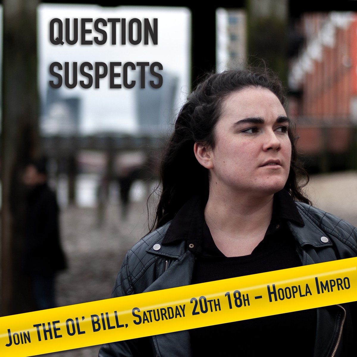 Question Suspects. Join The Ol' Bill.
We're back next Saturday at the <a href="/Hooplaimpro/">Hoopla Impro</a> Pre-Party at 6 pm!
facebook.com/events/3513735…
#improv #hooplaimpro #postbrexit