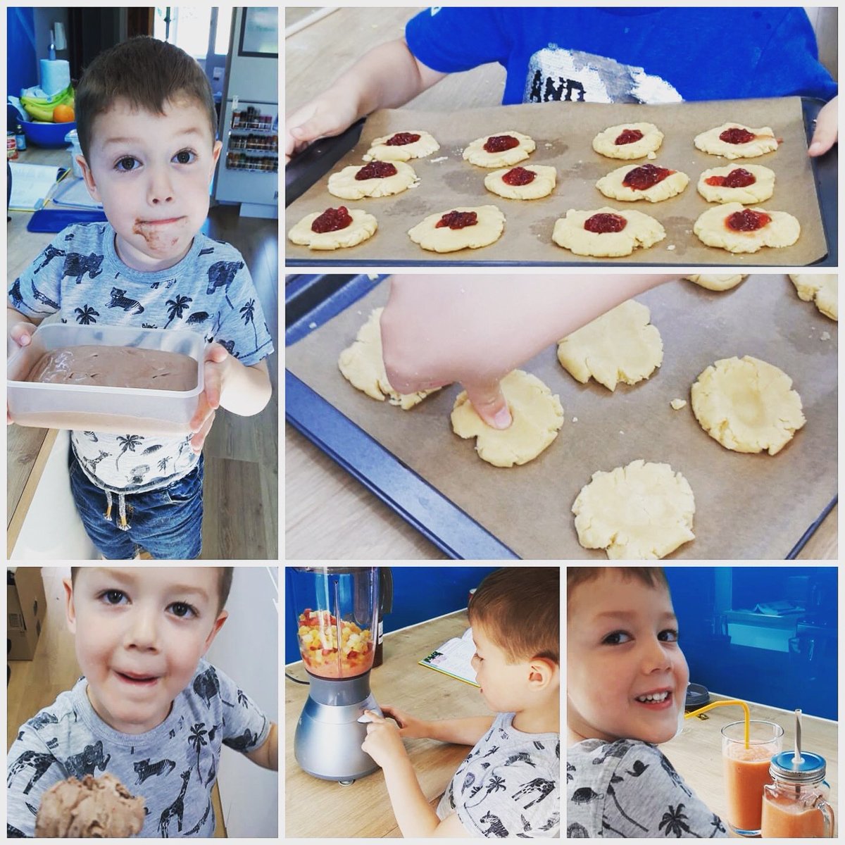 It’s posts like these with cooking with #TickleFingersKidsCookbook cooking adventures that make the hard work totally worth it :)