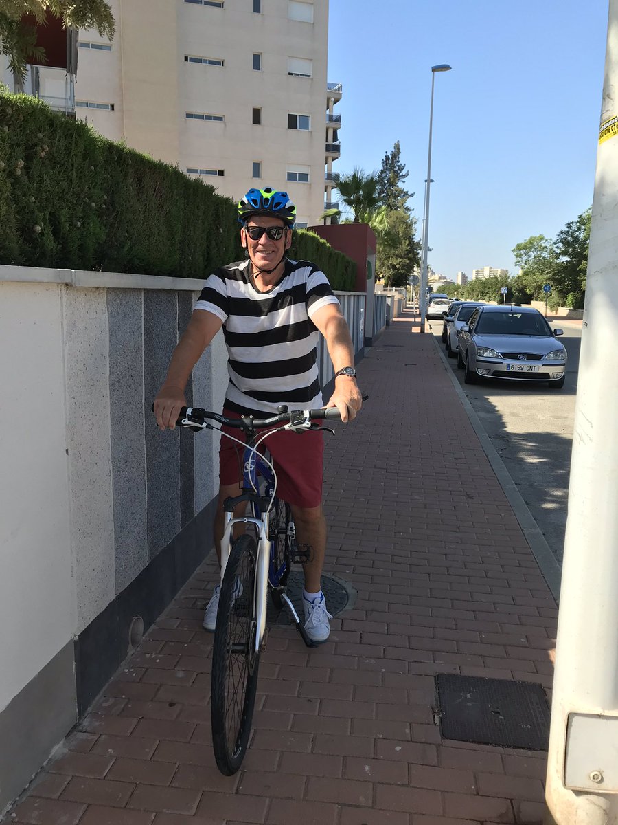 alisontaylor162's tweet photo. Enjoyed our first cycle today in Guardamar on the hybrid bikes we bought last week. Retirement really is hard work lol x https://t.co/350FfNwlkB