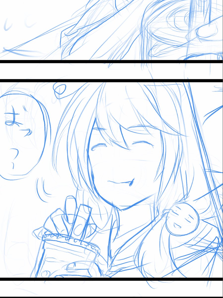 イラストでは普通描かない表情をたくさん描いています。楽しい。 