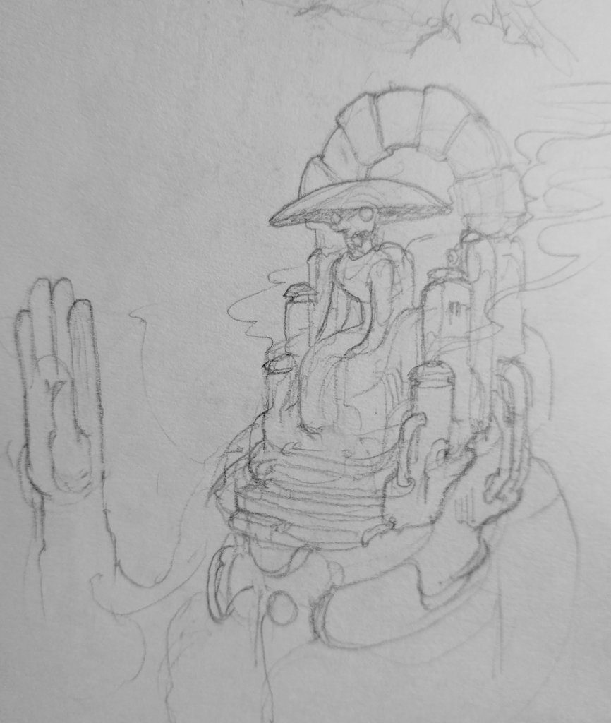AdrienDang1's tweet photo. Sketching sketching all day!
#sketch #drawings #sketchbook #fantasy #art https://t.co/ThL6XOK9IN
