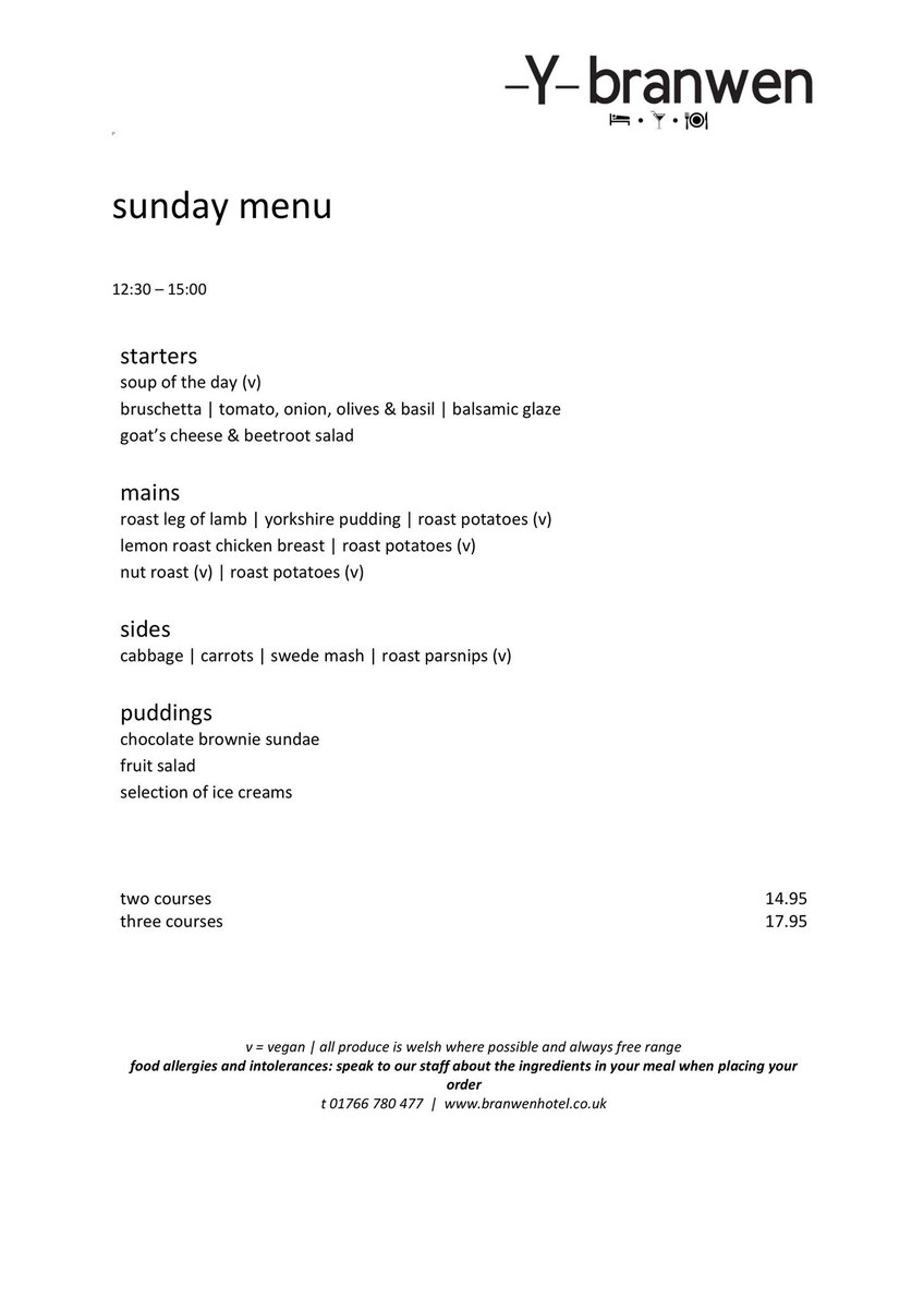 Ybranwen's tweet photo. book a table in our restaurant or dog friendly bar...
call us on 01766 780477
#Ybranwen #Hotel #Bar #Restaurant #SundayLunch #SundayMenu #SundayRoast #Lunch #Harlech #Gwynedd #Snowdonia #NorthWales #DogFriendly https://t.co/XKkSbs2Ydm