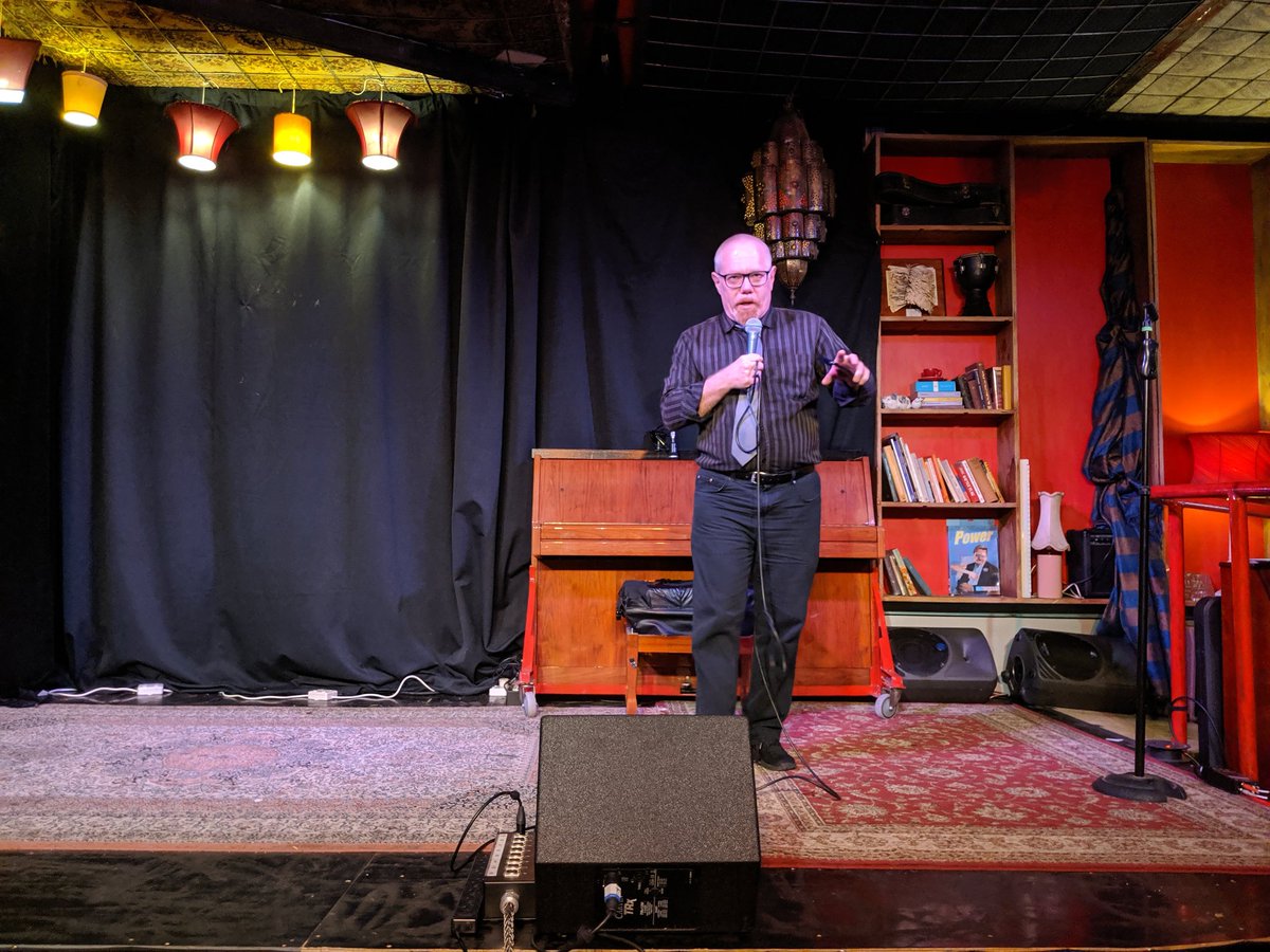 evanavho's tweet photo. When you go to a stand up night to see your friend @RossIsAWriter kill it onstage, and afterwards find yourself mentally writing bits and wondering what parts of your life you could potentially use as material... #everythingiscopy https://t.co/a1iYSXangs