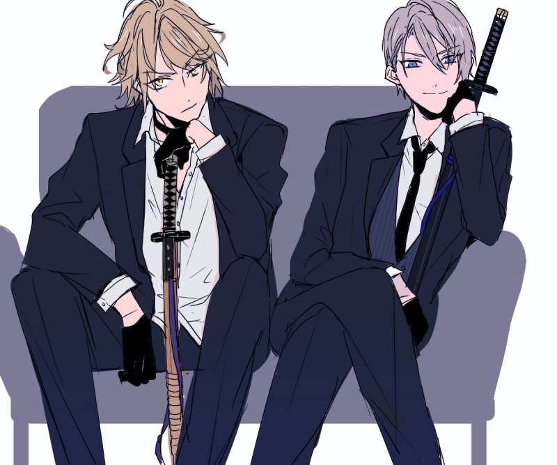 womuwomu1's tweet photo. 現代遠征の護衛に来たにゃんちょぎ、という妄想… https://t.co/j9y4nCObam