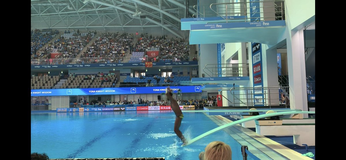 Great job by <a href="/YonaKW/">Yona Knight-Wisdom</a>, 10th on 1m in his first World Champs final. Really enjoyed coaching you as usual! #TeamJamaica #Johan #Boardbreaker
