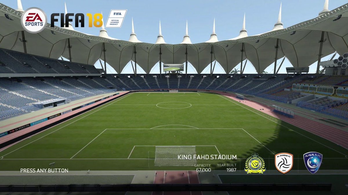Ing fahd stadium. Стадион King Fahd Stadium. Кинг Фахд Интернешнл стадион. Стадион Аль Наср ФИФА. Стадион ФИФА 18.