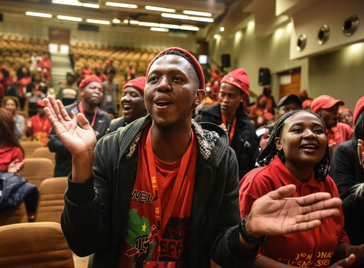 EFFSouthAfrica's tweet photo. The EFFSC has concluded its 3rd National Students Assembly successfully.
Long live the EFF Students Command, long live! #EFFSCAssembly https://t.co/a1glyTIU5O