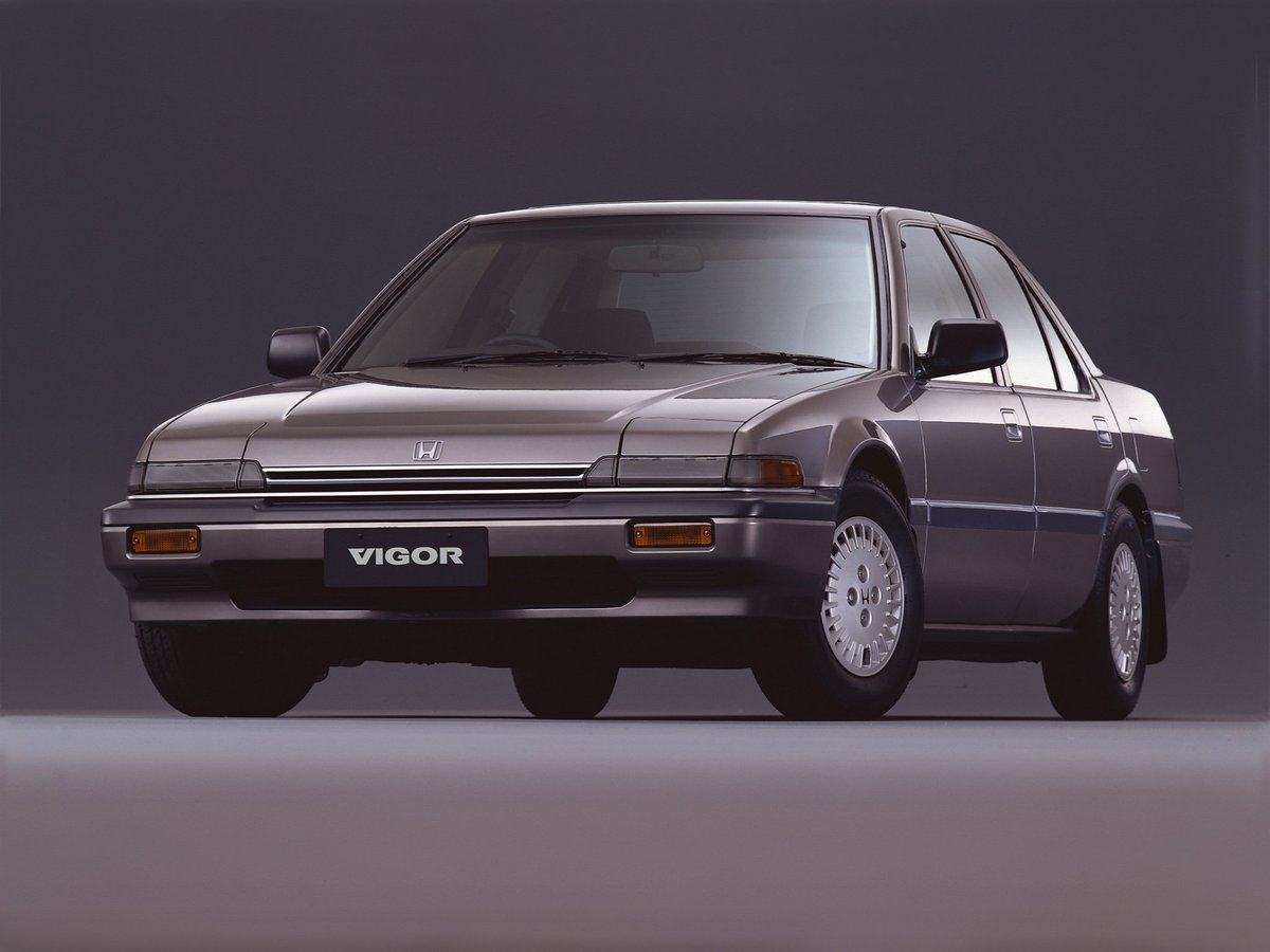 Honda History 歴代ホンダ車 1980年代 ビガー セダン 2 0si 85 1985年6月 ホンダ独自の数々の新技術を導入し フルモデルチェンジ 2代目 ビガー 誕生 2 0lグレード Si 水冷直列4気筒dohcエンジン 排気量1 958cc 最高出力160ps 6 300rpm