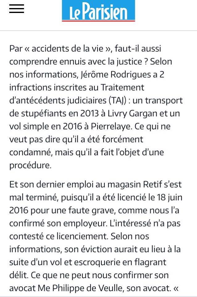 Comme_Mac_Gyver's tweet image. Dommage que les enquêteurs #Arfi et #Plenel ne nous informent pas sur le train de vie financier (déplacements à Paris et ailleurs, conférences,...) de leur ami et agitateur #giletsjaunes #Rodrigues. Car pourtant, son pedigree laisse pantois...