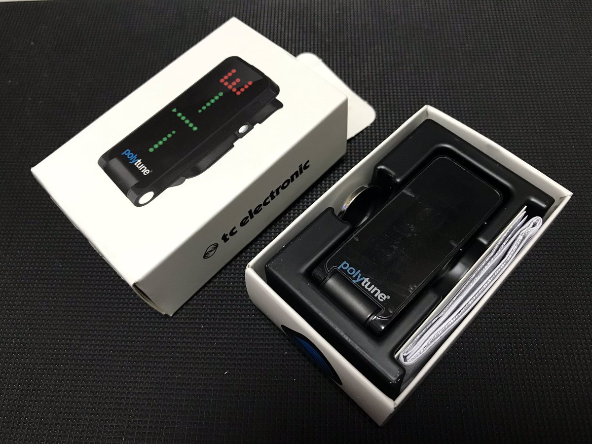 SDMF_Inc's tweet photo. My New Gear❗️
T.C.Electronic
polytune clip (Black)
座って練習する際の
クリップチューナーとしては、
最強で超オススメ。
LIVEでの使用はオススメしません。
@tcelectronic @TCELECTRONICJP
#TCElectronic #PolytuneClip
#polytune #ClipTuner
#クリップチューナー #チューナー https://t.co/L8ptam5Z4E