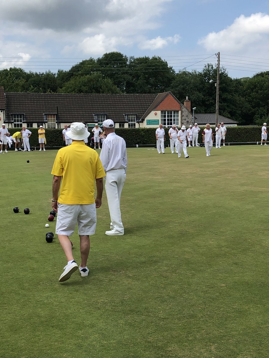rmsgc_course's tweet photo. Bowls! The Winscombe Triples Open sponsored by @avoncropamenity & @ICL_Turf. Team @avoncropamenity playing without England’s own @vikingbowler this year but still on the march to the semis! #goodweight #goodline #turnturnturn #itstrying #cominginhot https://t.co/Rnyy6Bw99f