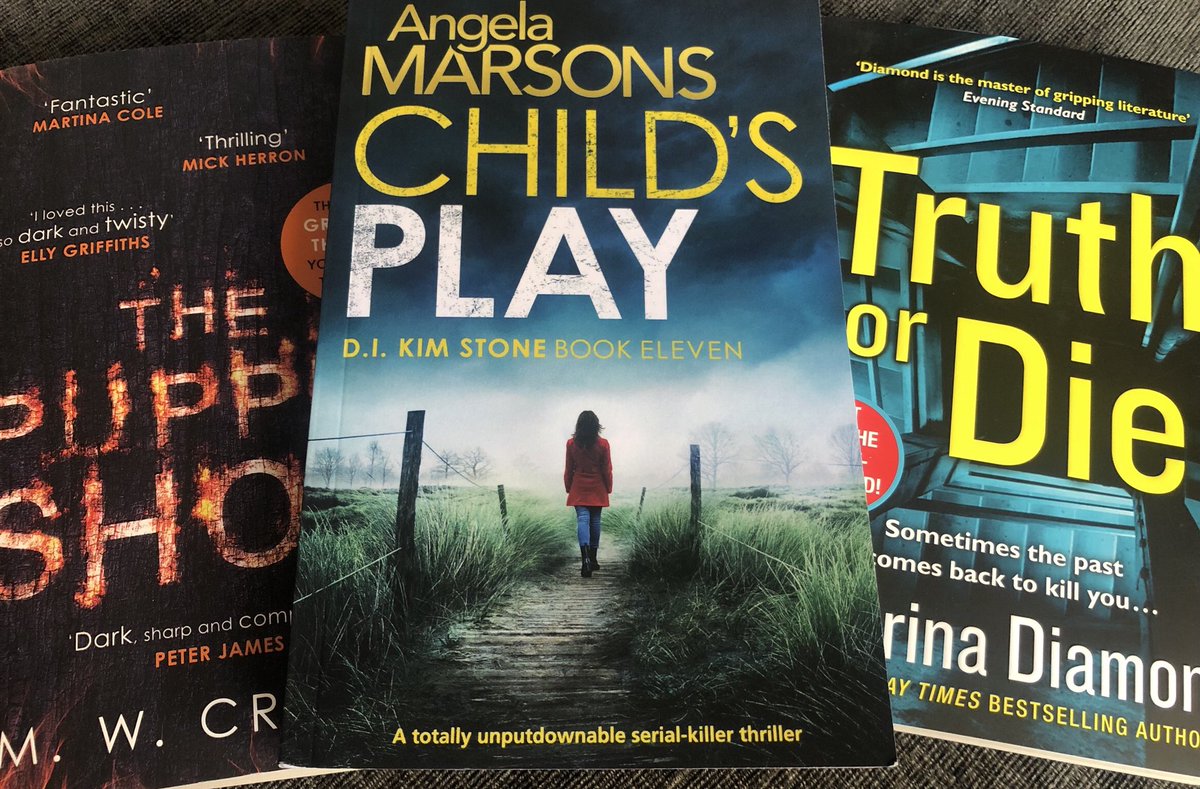 Oops I did it again #BookBuys 📚 Tom Reynolds series by @SpainJoanne and #TheConfession 📚 #ComeBackForMe @HeidiPerksBooks #TheChain @adrianmckinty #DeadMansDaughter @RozWatkins #ThePuppetShow @MWCravenUK #ChildsPlay @WriteAngie #TruthOrDie @TheVenomousPen