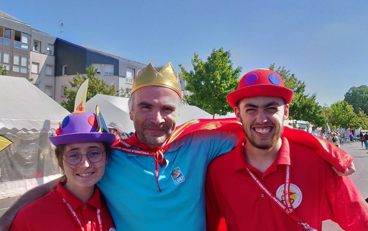 Pauline, Super Loki et Martin vous attendent au stand Iello Loki

#FlipParthenay #J2S #boardgame #Iello #DeuxSevres #jeuxdesociete #Parthenay