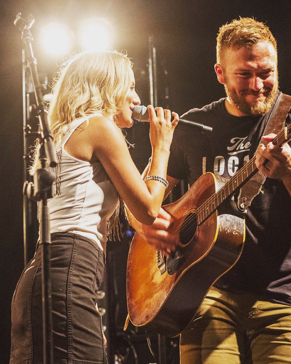 LoganMize's tweet photo. Is it time to make our duo record yet, @JillMartinMusic ?? #themizes https://t.co/094fpSQ2Eb