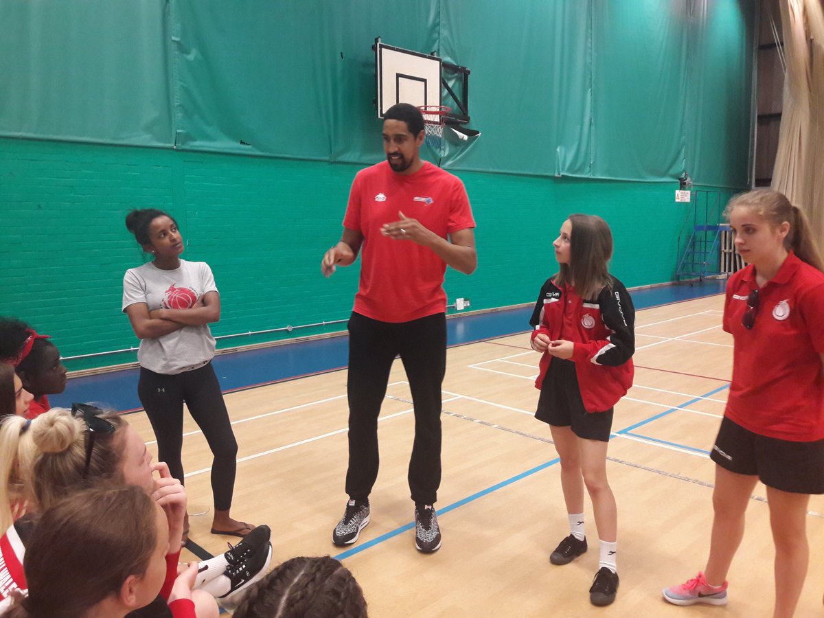BasketballWales's tweet image. Before heading home @KieronAchara met our U16 girls. They travel to Moldova tonight for their #FIBAU16Europe tournament. He gave them some great advice and answered their questions...which were mainly about his teammate @OvieSoko #Loveisalnd #TeamOvie