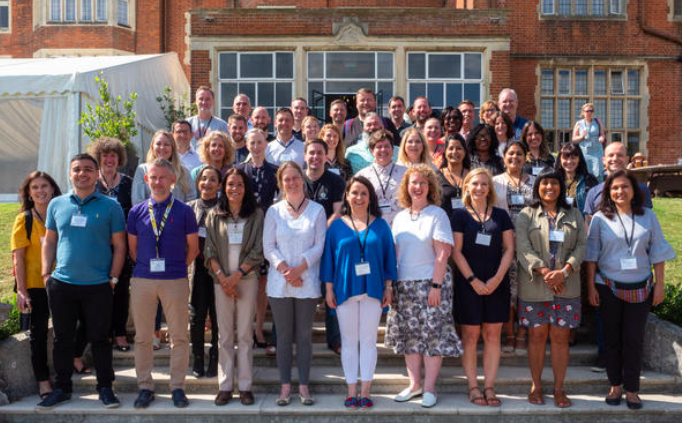 DomThomas8's tweet photo. #PTC2019 London 'Creating Effective Schools' cohort for July 11 to July 17. A privilege to learn alongside, and from, these amazing educators from around the world. #connections #network #leadership https://t.co/RlYBsL3BMf