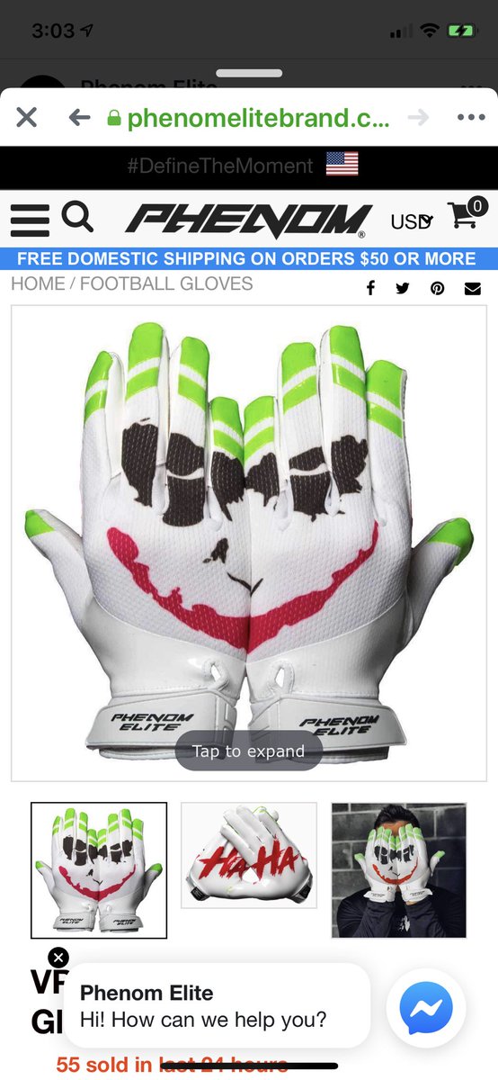 fantasyman1977's tweet photo. @A_kamara6 would love to see you wear these and every time you score throw your hands over your face like the “Joker” https://t.co/pDLCvOR7U3