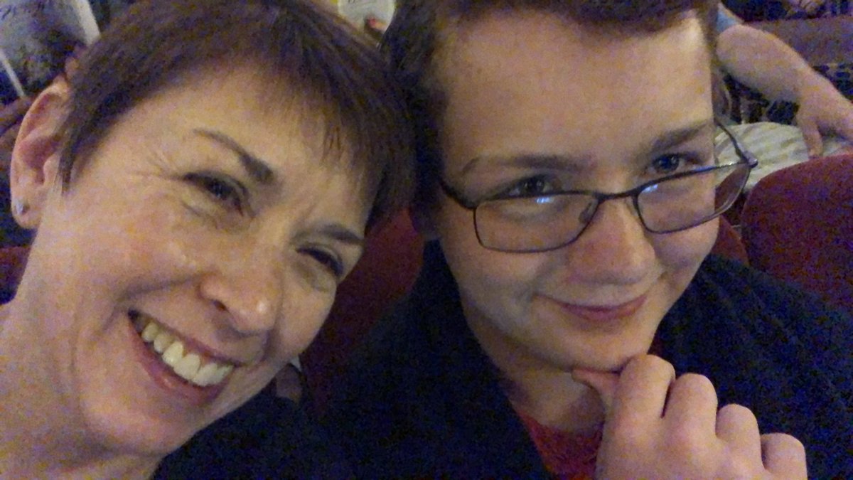 ShapeUpBoston's tweet photo. @DearEvanHansen  even my teenager is happy to be here :) https://t.co/rb08OJtIvf