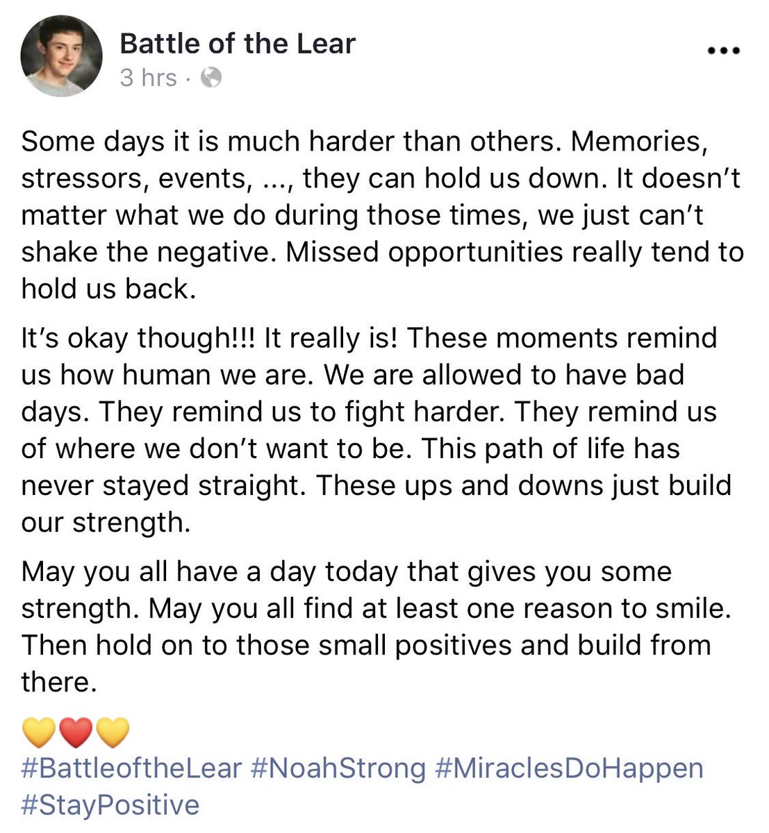 mel_griffin_713's tweet photo. #BattleoftheLear #StayPositive ๐ https://t.co/oyn4ZzP7nH