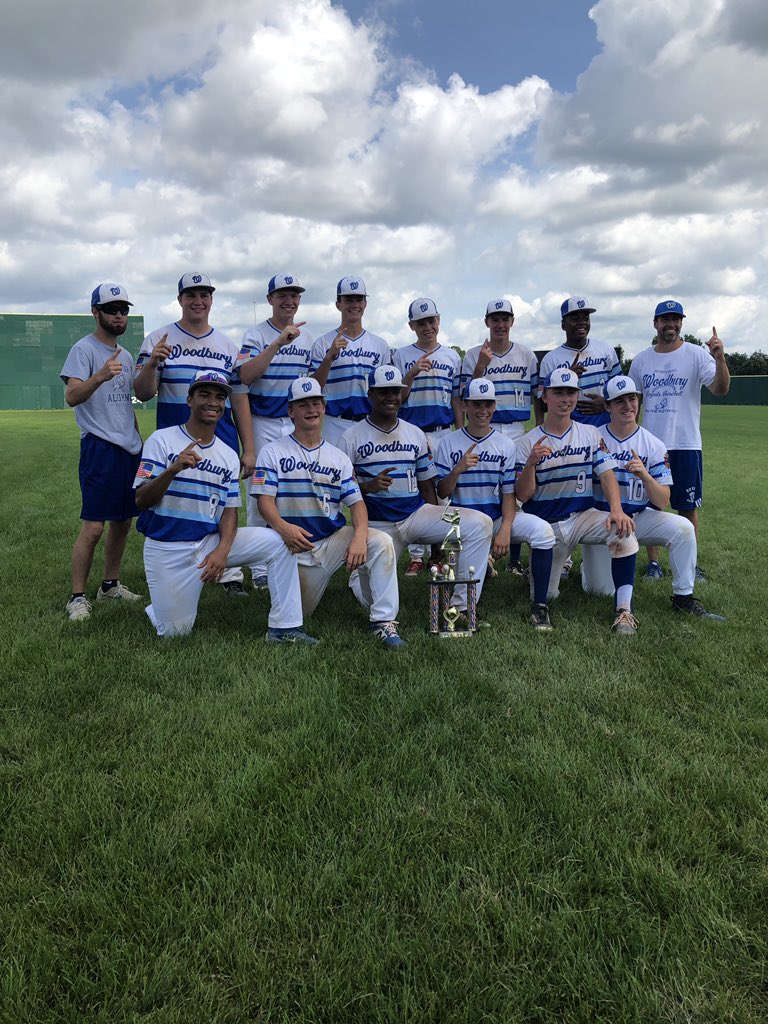 WHSBaseballMN's tweet photo. Royals VFW got themselves a championship today with 8-3 win over Stillwater in the Eagan Tourney!  Grinders all weekend long with 4 wins, over 4 good teams (Farmington, Hopkins, Eagan, and Stillwater)!  2 tourneys, been in the championship in both! #Royals #Family #Grit #Champs https://t.co/DWotuLHjFw